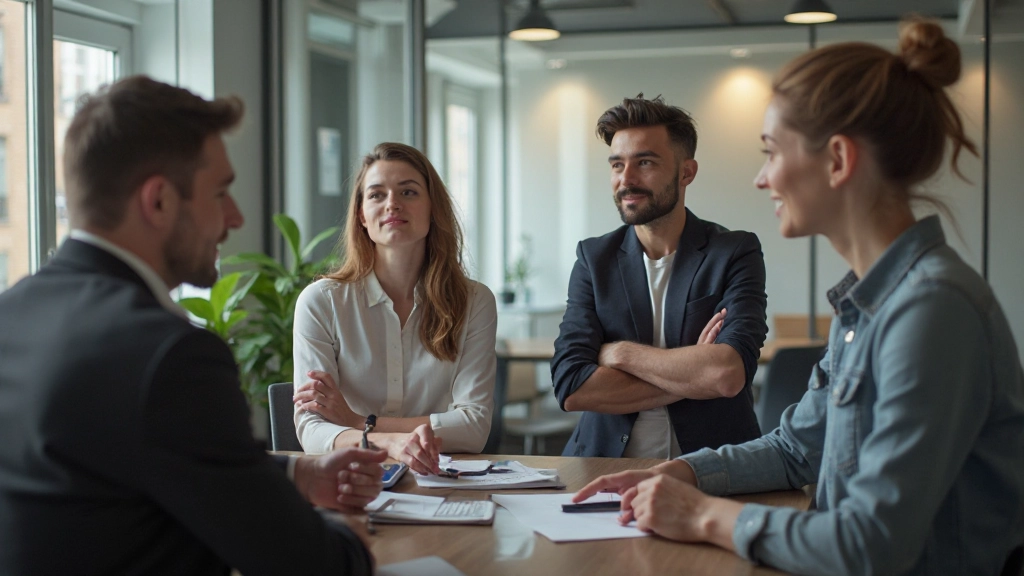 Team discussie over feedback