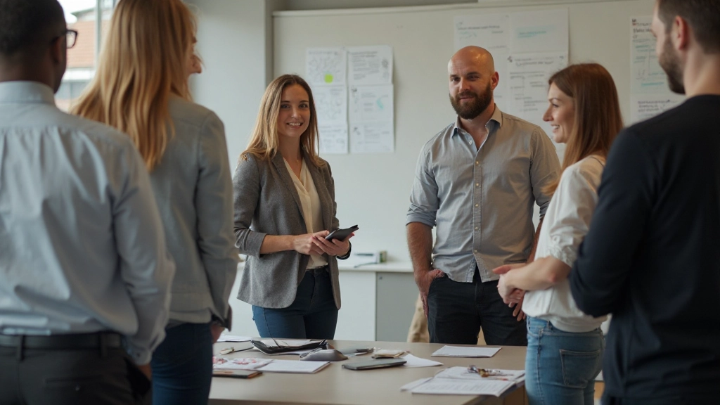 Professionele trainings- en workshopsessie met diverse deelnemers